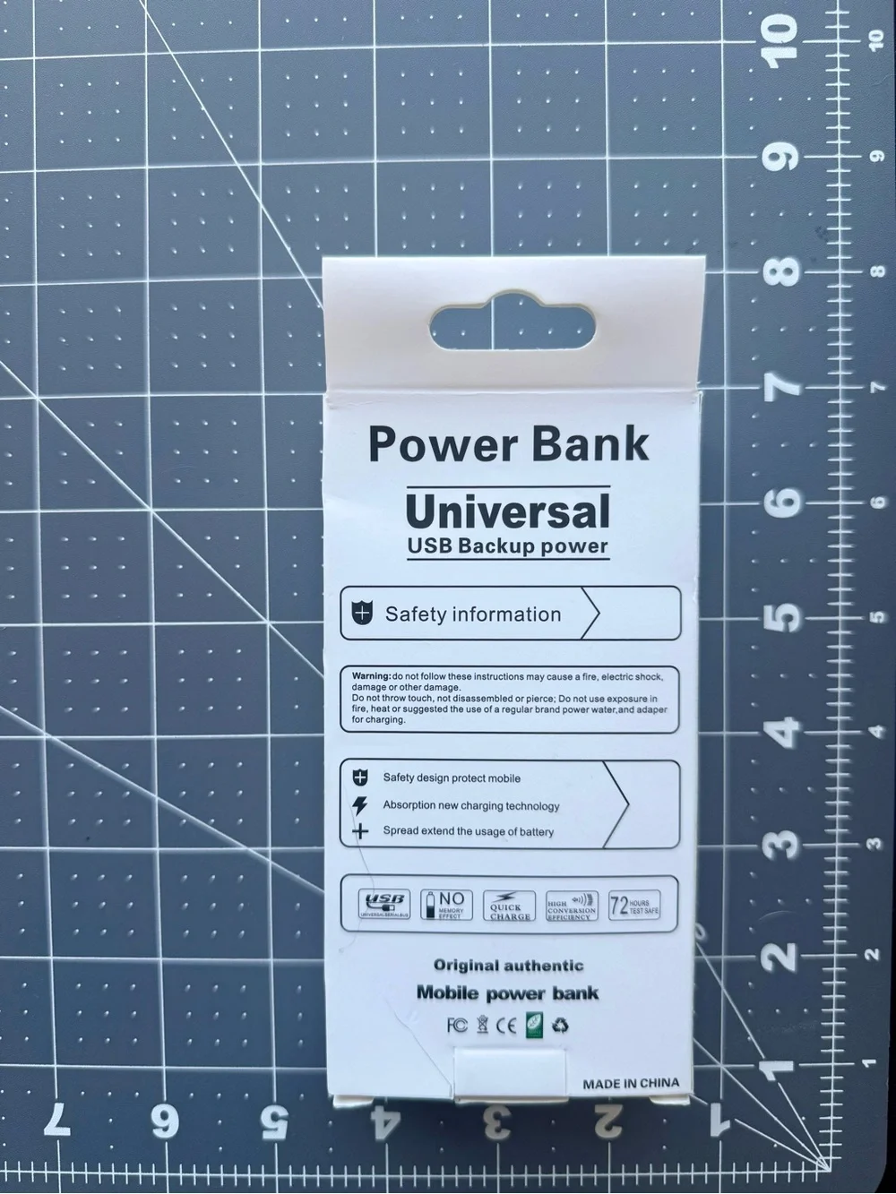 Power Bank * LA County Library * NIB * Universal USB Backup Charger